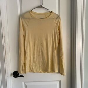 Smart wool Yellow Long Sleeve Base Layer Shirt